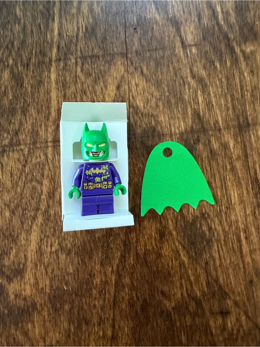 LEGO DC Batman Adventures In Gotham City Exclusive Minifigure Jokerized Batman!